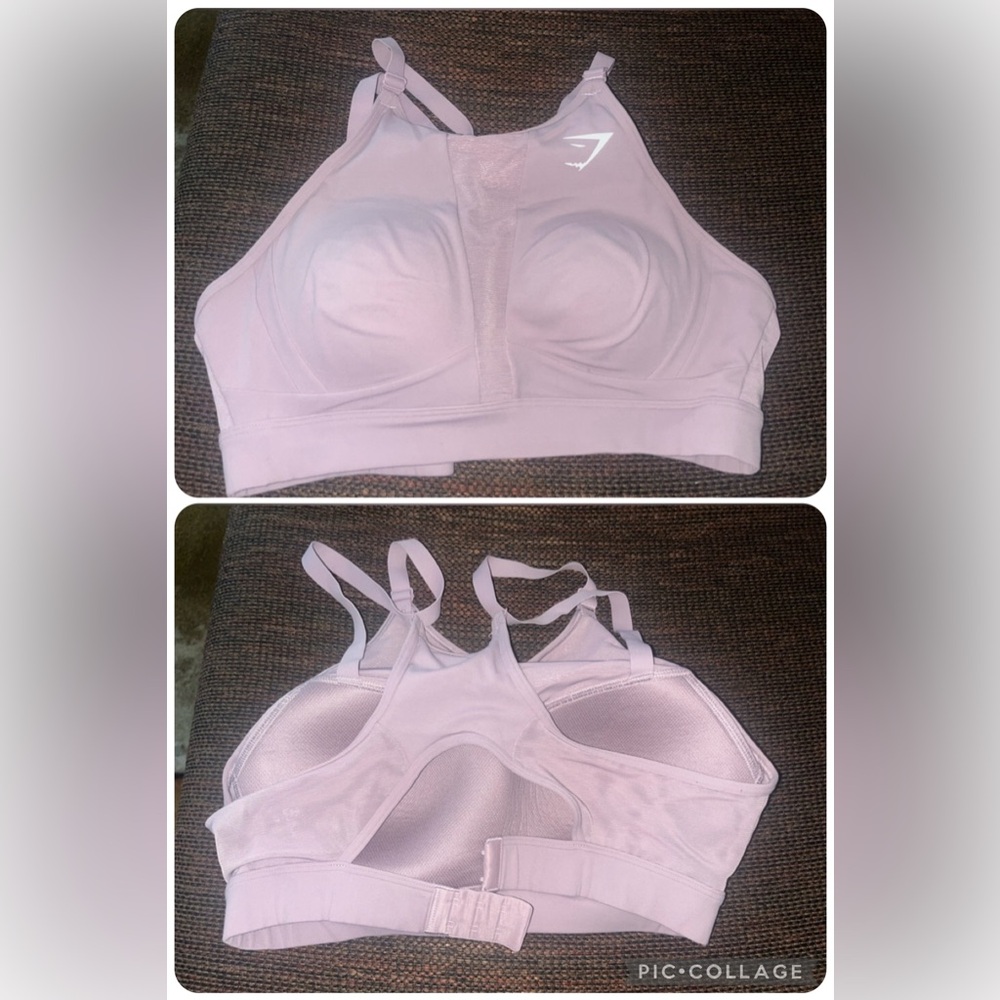 🦈 VGUC Gymshark Sports Bra - Pink - Sz Medium